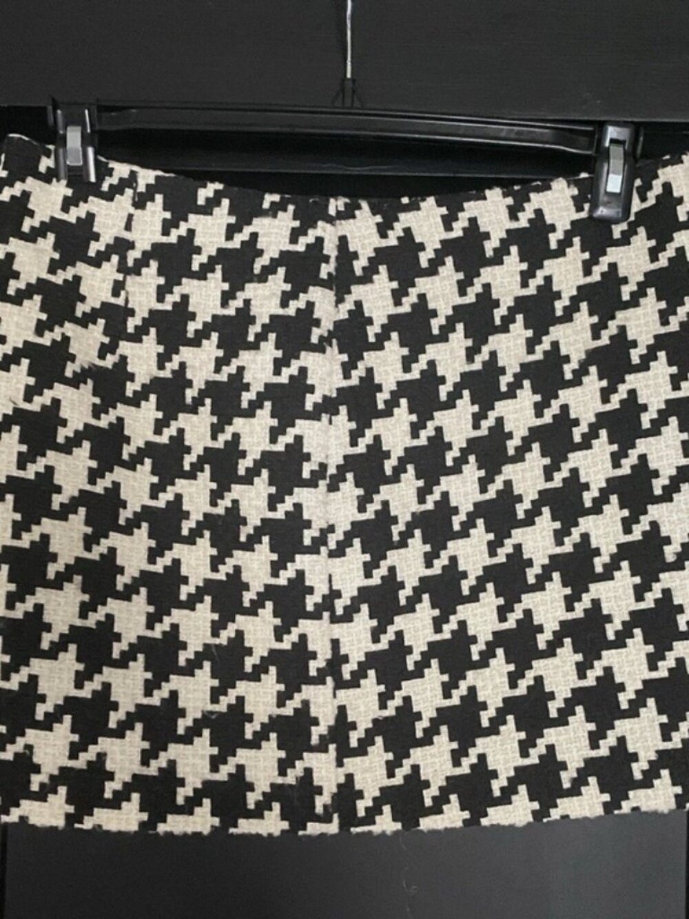 stile benetton Houndstooth Skirt Wool